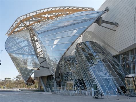 the fondation louis vuitton.